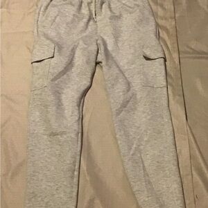 Yogalicious Gray Cargo Pants with Versatile Style